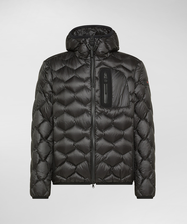 Modern Down Jacket With Geometric Quilting - Peuterey