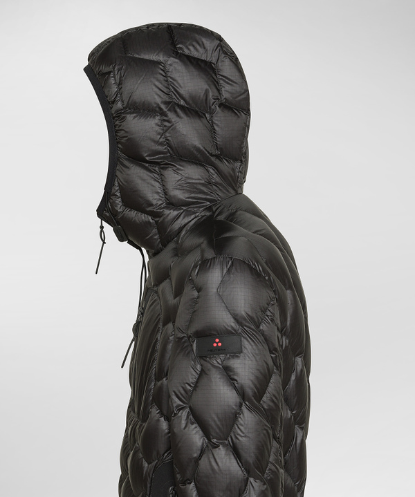 Modern Down Jacket With Geometric Quilting - Peuterey
