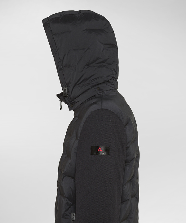 Giacca Bimateriale Con Trapunta Jacquard - Peuterey