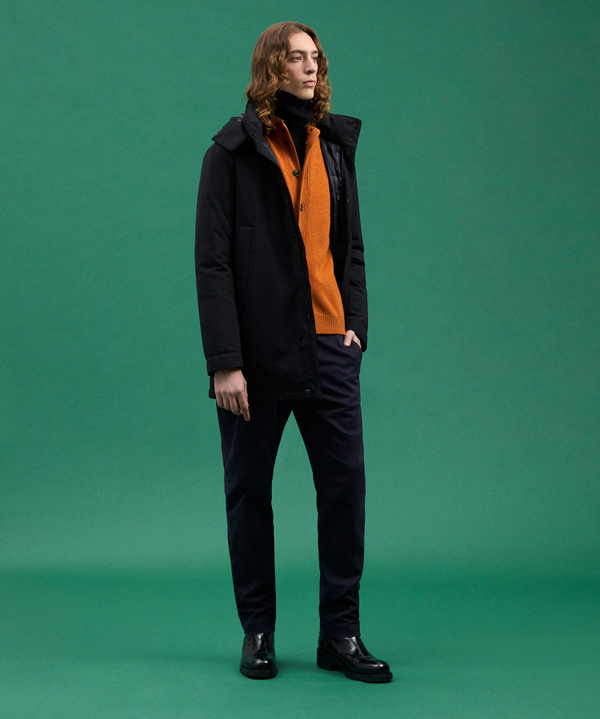 Stretch Nylon Smooth Trench Coat - Peuterey