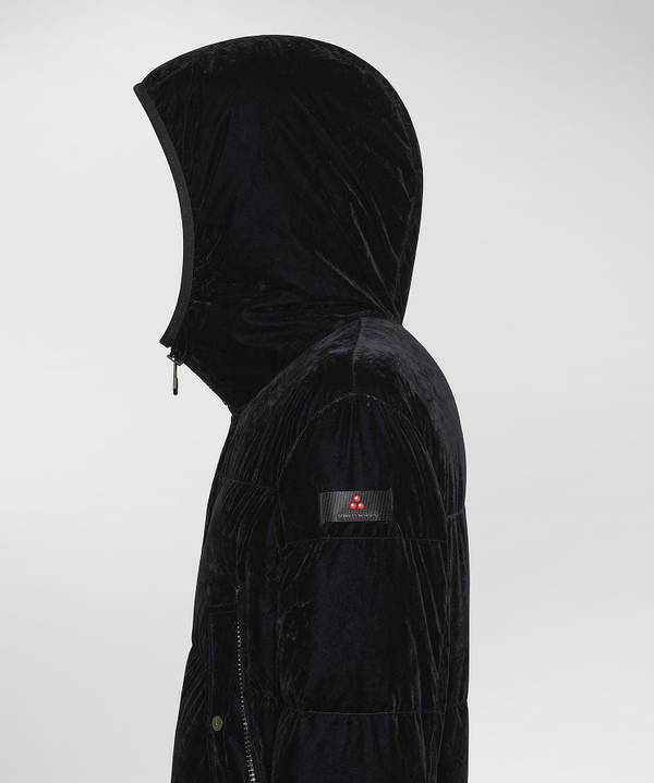 Parka Lungo In Tessuto Made In Italy - Peuterey