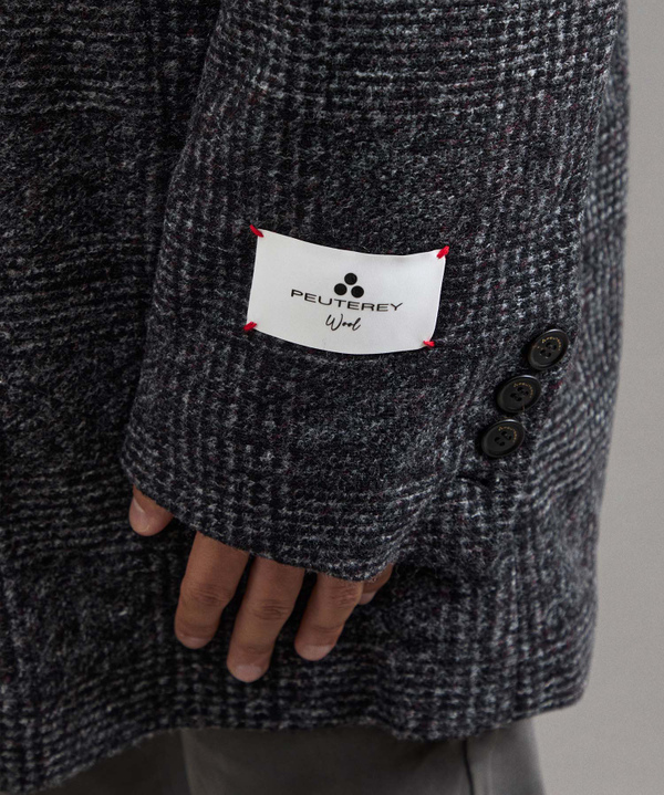 Cappotto Mistpo Lana Con Pettorina Imbottita - Peuterey