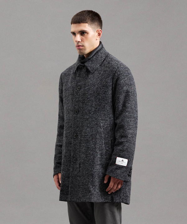 Cappotto Mistpo Lana Con Pettorina Imbottita - Peuterey