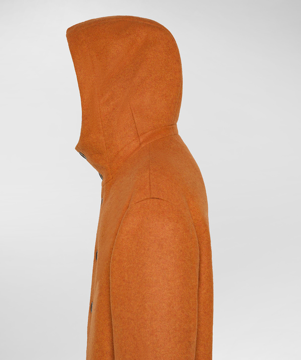 WOLLMISCHMANTEL MIT WEITEN TASCHEN - Peuterey
