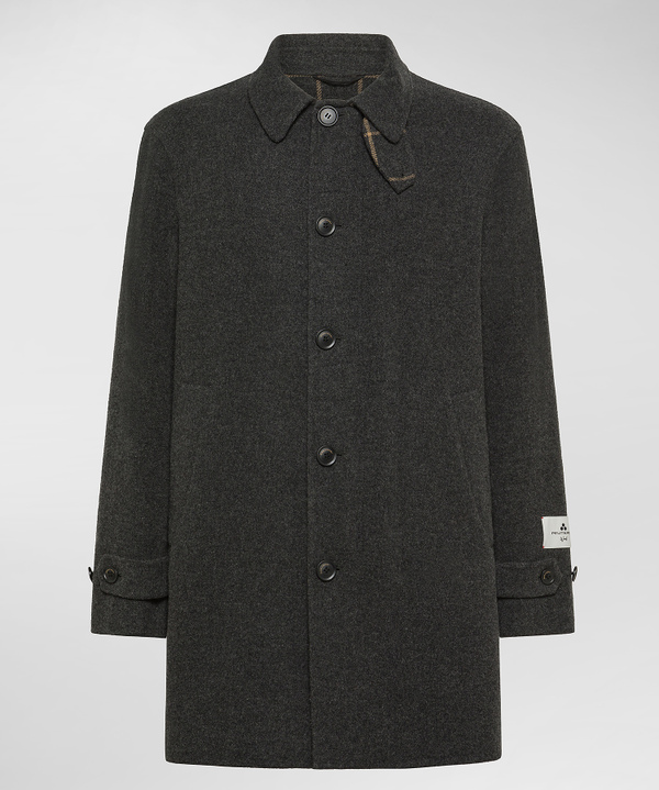 Long Double Fabric Coat - Peuterey