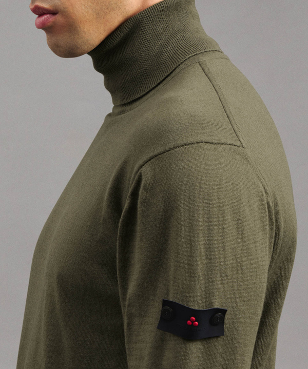 Maglia In Lana E Cotone - Peuterey