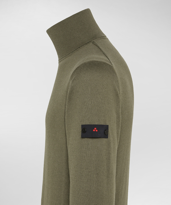 Maglia In Lana E Cotone - Peuterey