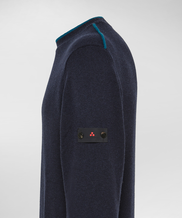 WOLLSTRICK MIT KONTRASTIERENDEN DETAILS - Peuterey