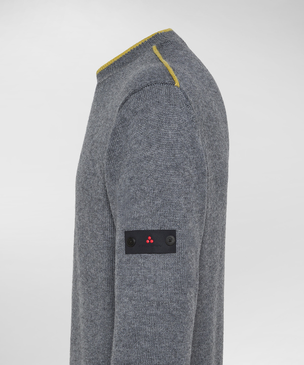 WOLLSTRICK MIT KONTRASTIERENDEN DETAILS - Peuterey