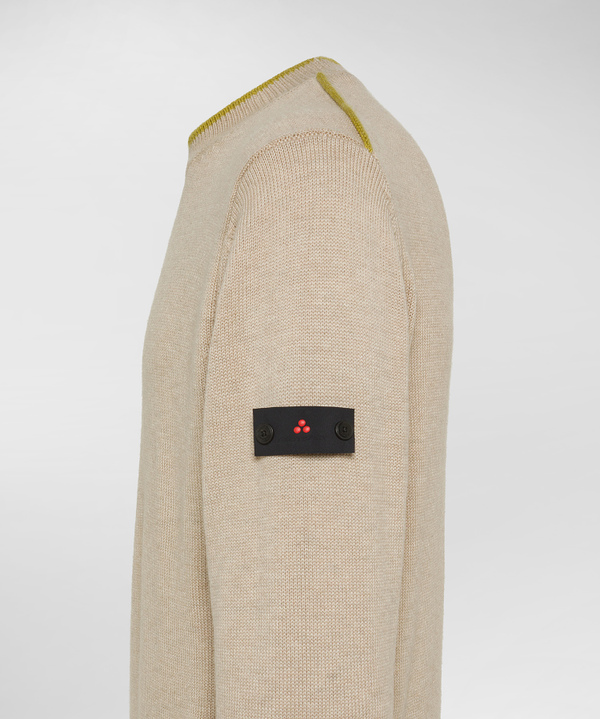 Wool Sweater With Contrasting Details - Peuterey