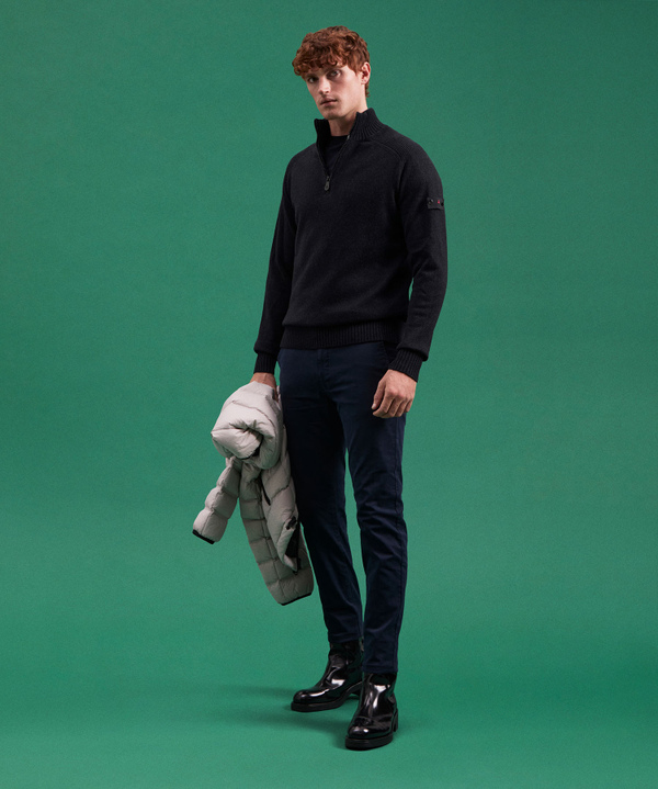Stranded-Effect Sweater - Peuterey