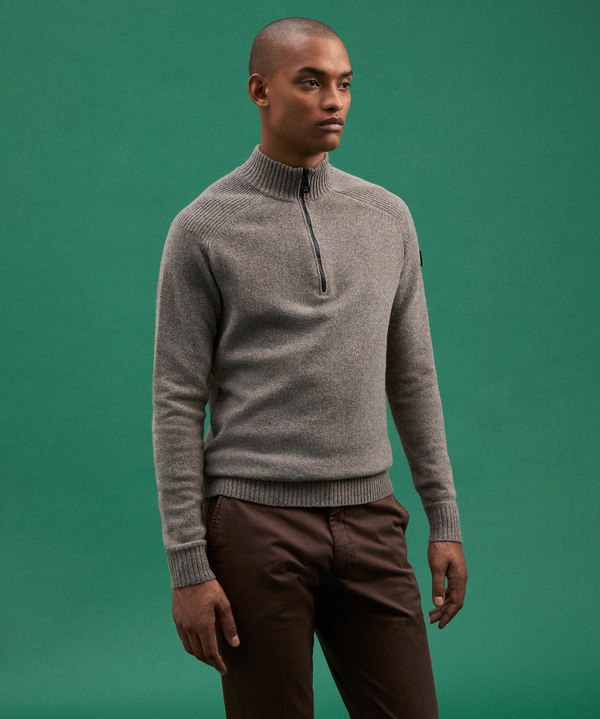 Stranded-Effect Sweater - Peuterey