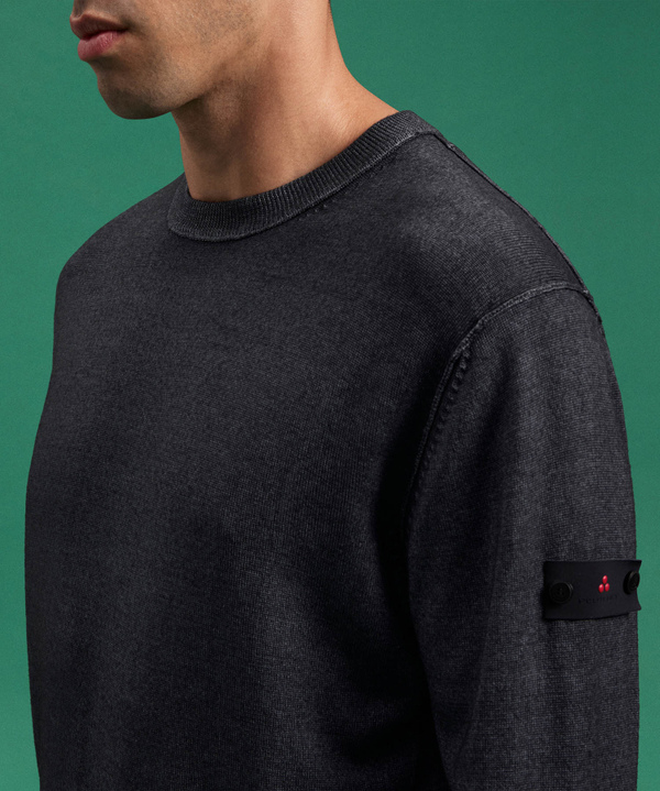 Pullover aus säuregefärbter Wolle - Peuterey