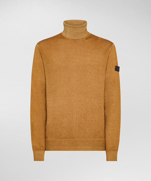 Pure Wool Turtleneck Sweater - Peuterey
