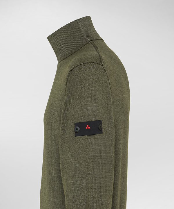 Pure Wool Turtleneck Sweater - Peuterey