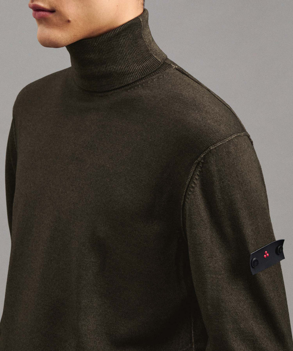 Pure Wool Turtleneck Sweater - Peuterey