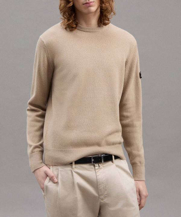 PULLOVER AUS YAKWOLLMISCHUNG - Peuterey