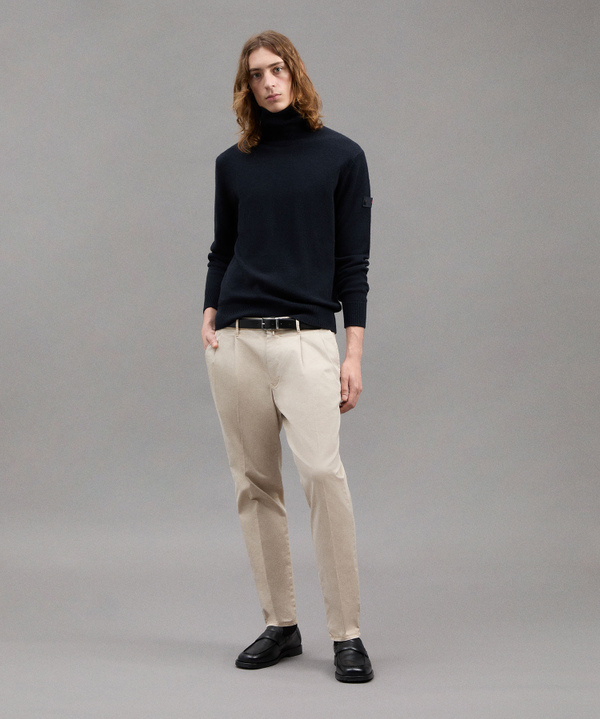 Yak Wool Blend Turtleneck Sweater - Peuterey