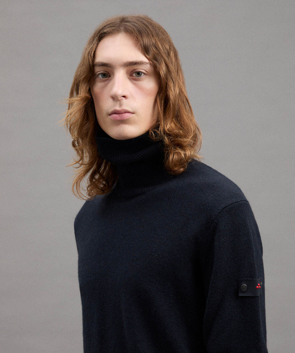 Yak Wool Blend Turtleneck Sweater - Peuterey