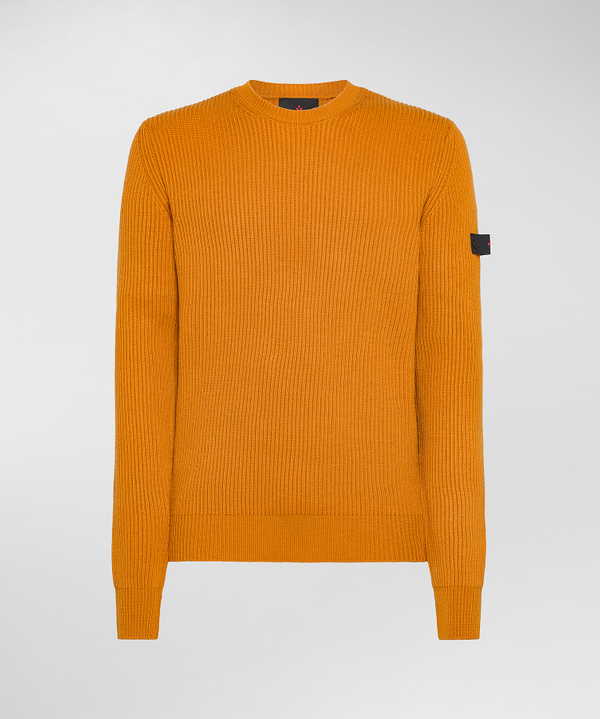 Minimalistischer Rundhals-Pullover - Peuterey
