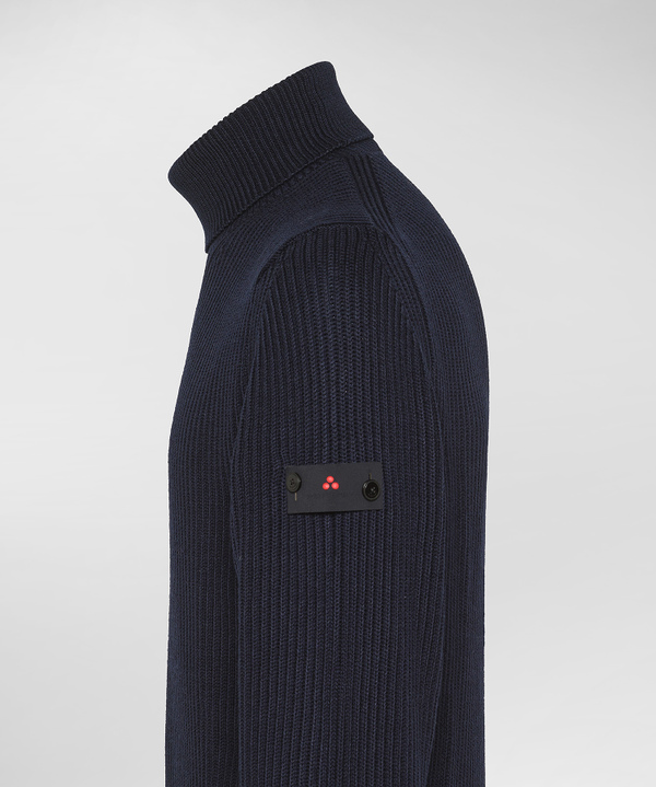 Wool Blend Turtleneck Sweater - Peuterey