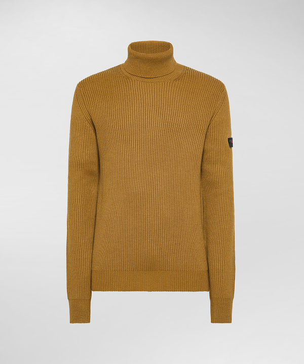 Maglia Collo Alto In Misto Lana - Peuterey