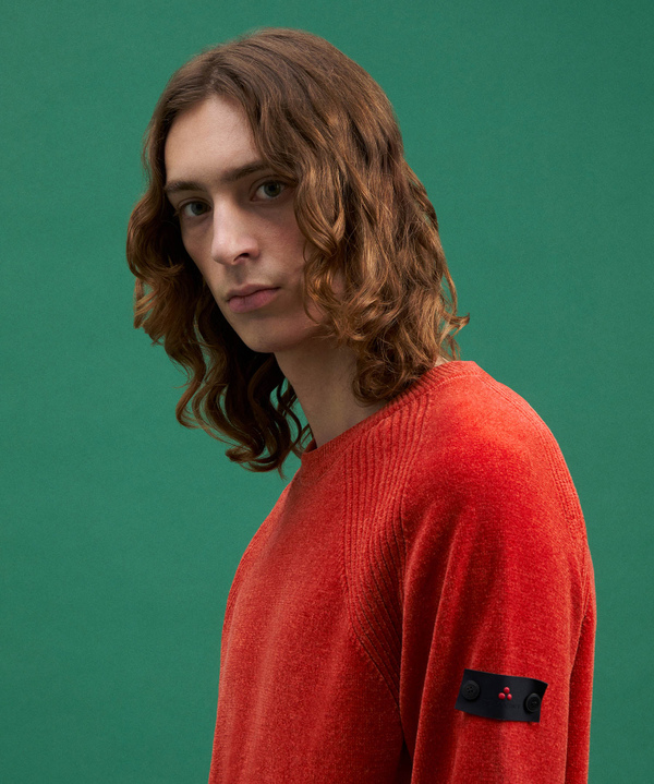 Chenille Crewneck Sweater - Peuterey