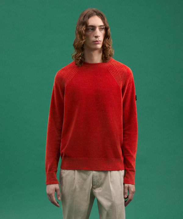Chenille Crewneck Sweater - Peuterey