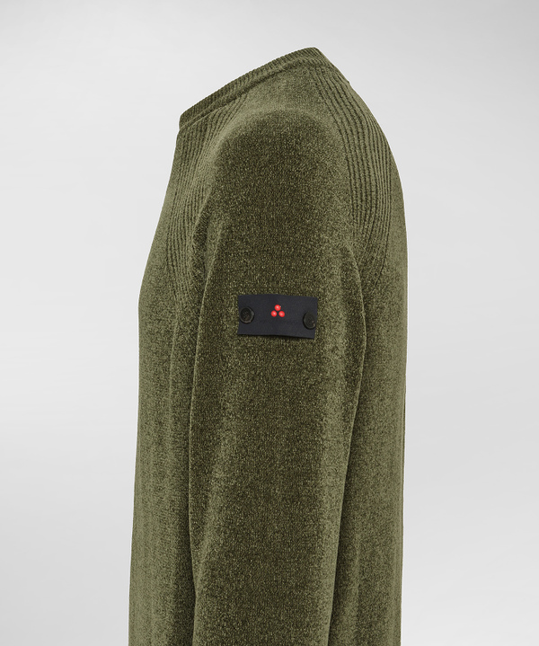 Maglione Girocollo In Ciniglia - Peuterey