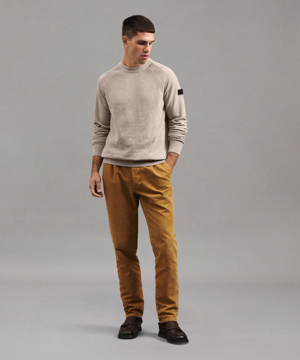 Chenille Crewneck Sweater - Peuterey