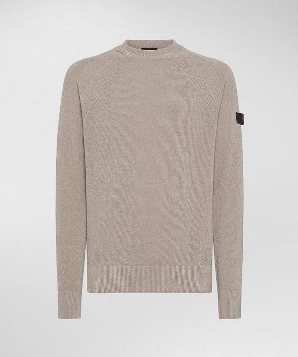 Chenille Crewneck Sweater - Peuterey