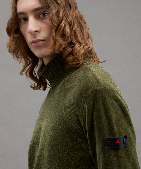 Chenille Turtleneck Sweater - Peuterey