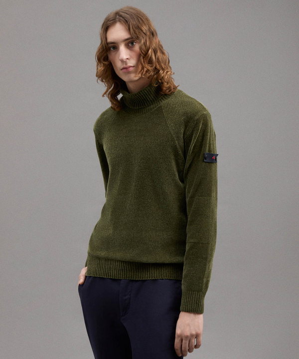 Chenille Turtleneck Sweater - Peuterey