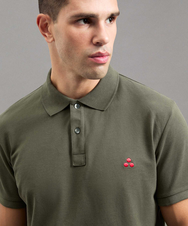 Cotton Polo Shirt - Peuterey