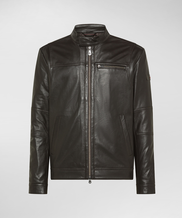 Peuterey Biker In Pelle Mood Vintage