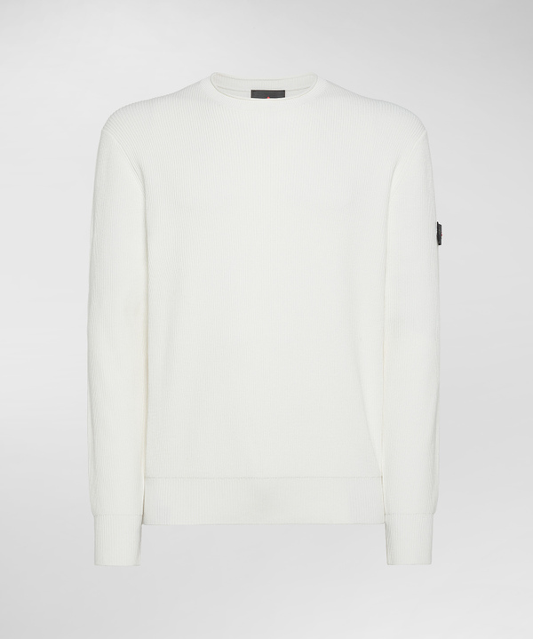 Maglia In Cotone A Punto Inglese - Peuterey