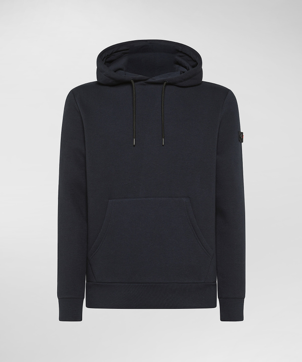 Hooded Sweatshirt With Fleece interior - Peuterey