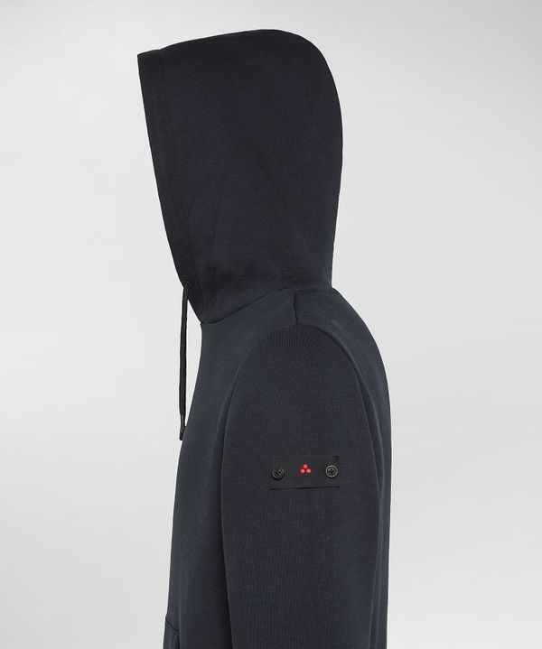 Hooded Sweatshirt With Fleece interior - Peuterey