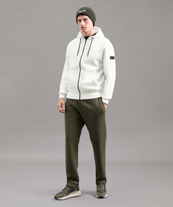 Sweatshirt mit Kapuze und angerauter Innenseite - Peuterey