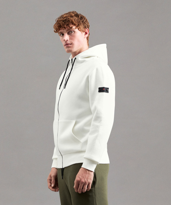 Sweatshirt mit Kapuze und angerauter Innenseite - Peuterey
