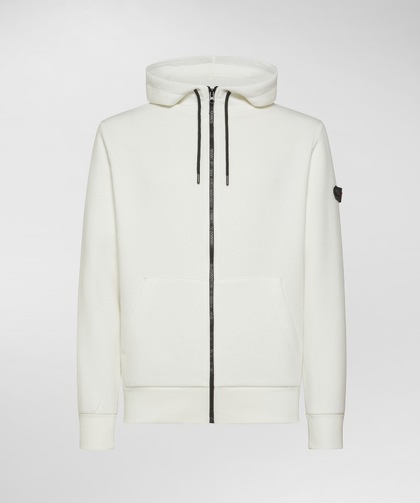 Hooded sweatshirt with fleece interior - Peuterey