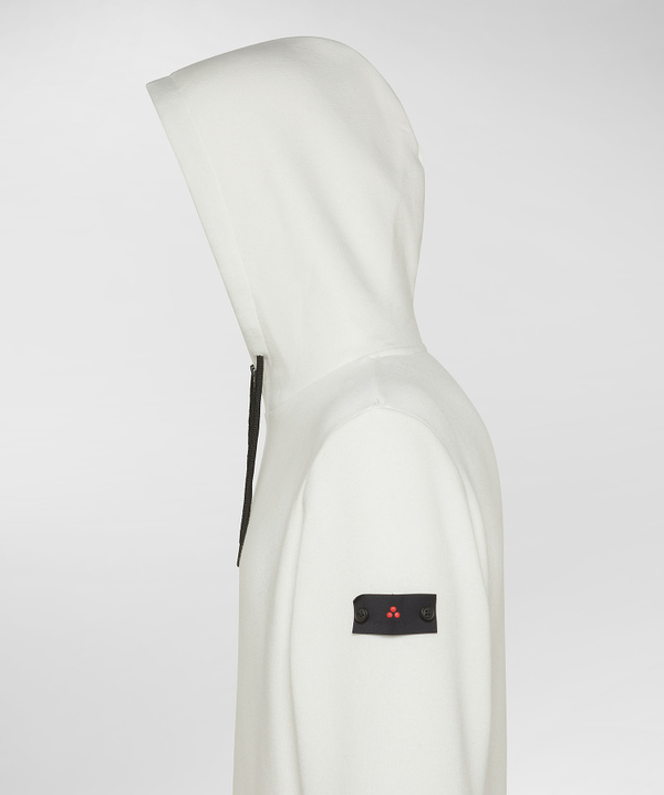 Hooded sweatshirt with fleece interior - Peuterey