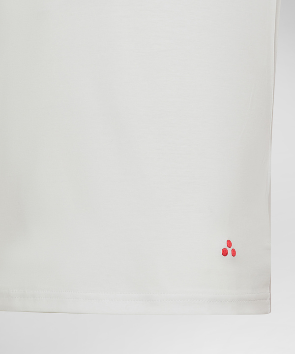 T-Shirt In Cotone Brillante - Peuterey