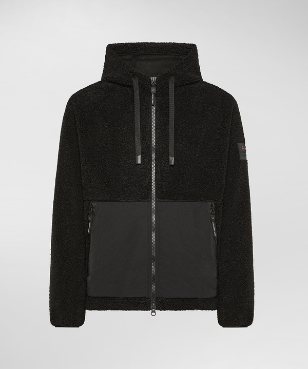 Felpa Full Zip Con Effetto Orsetto - Peuterey