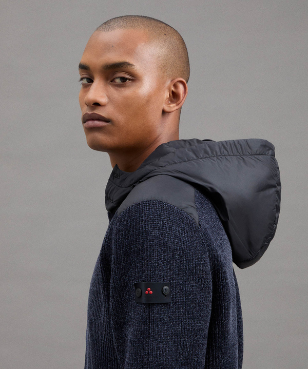 Hybrid Jacket In Ciniglia E Nylon - Peuterey