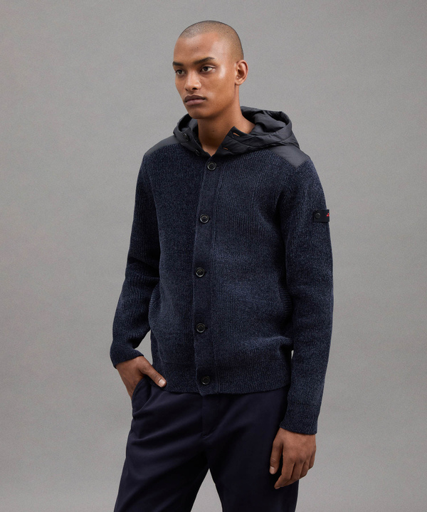 Hybrid Jacket In Ciniglia E Nylon - Peuterey