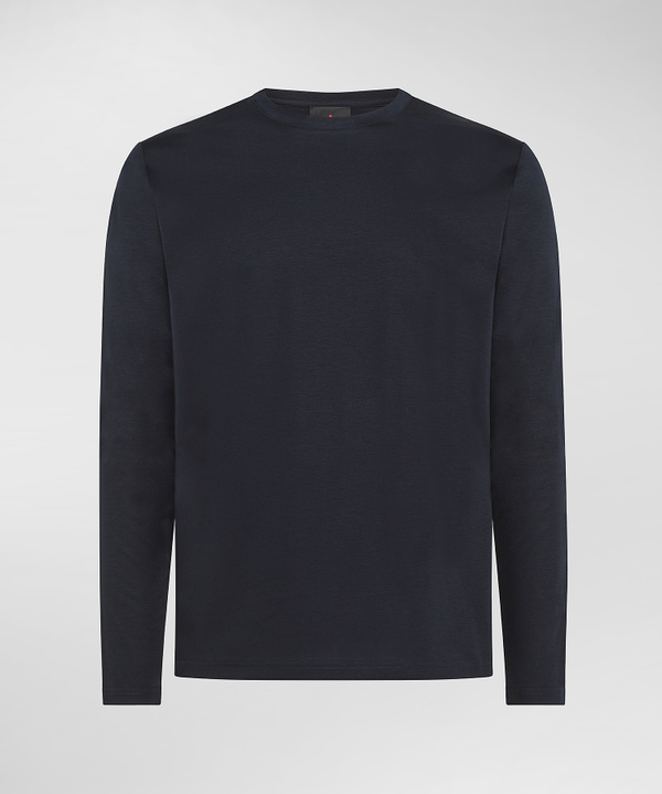 Soft Cotton Long-Sleeve Sweater - Peuterey