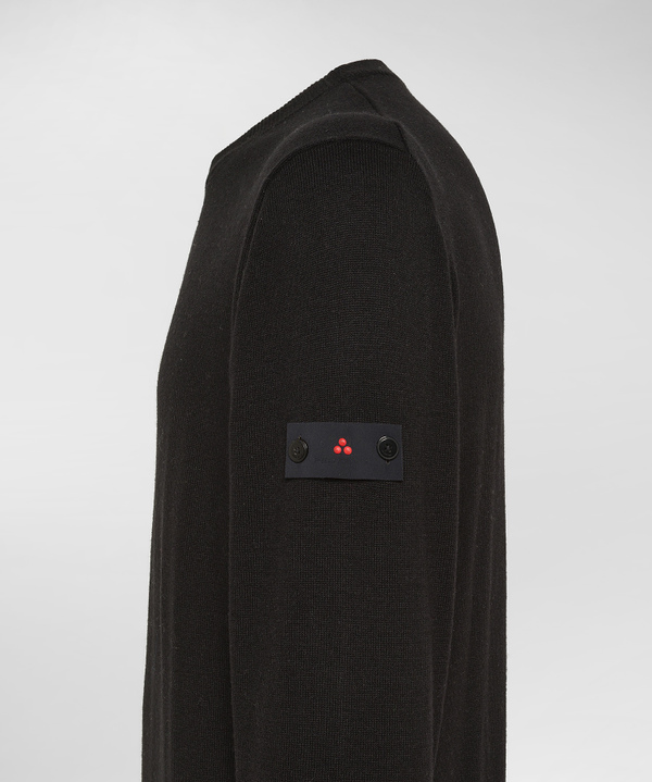 PULLOVER IN TRICOT MISTO LANA - Peuterey