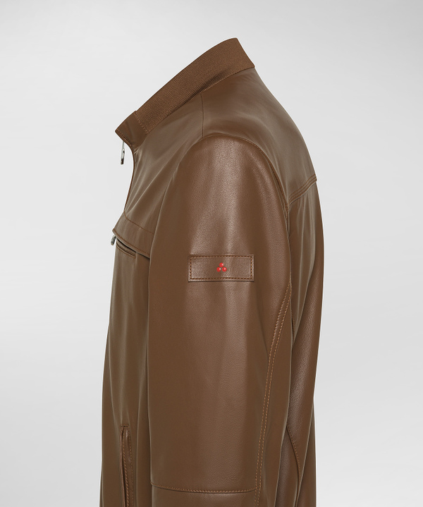 Leather jacket with chest pockets - Peuterey