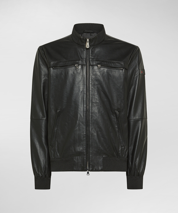 Lederjacke mit Brusttaschen - Peuterey